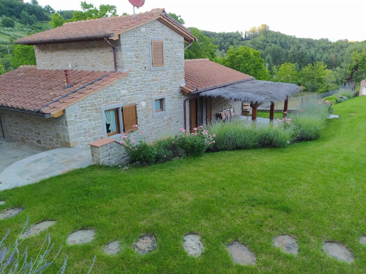 Podere Verdi Colline Poppi Bagian luar foto