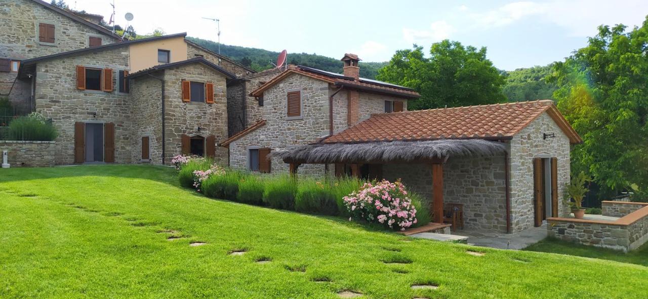 Podere Verdi Colline Poppi Bagian luar foto