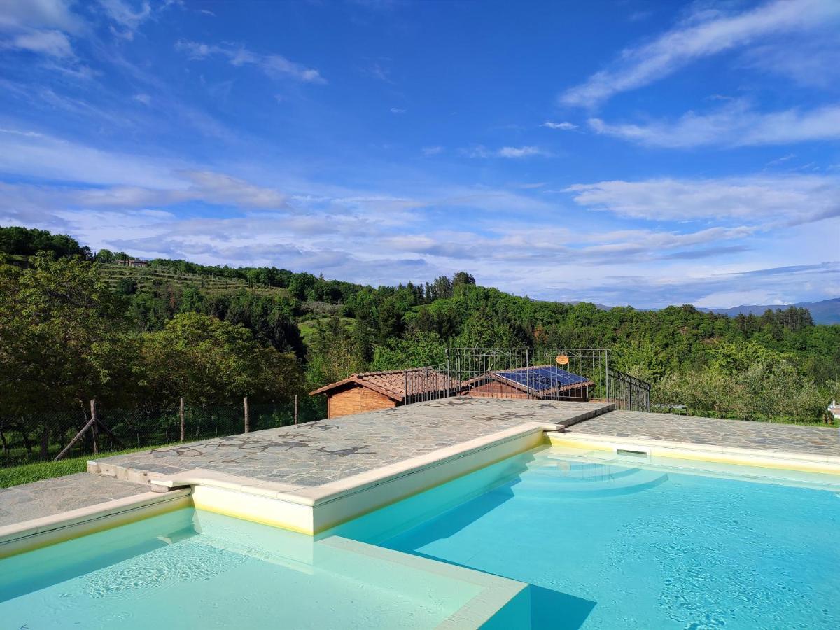 Podere Verdi Colline Poppi Bagian luar foto