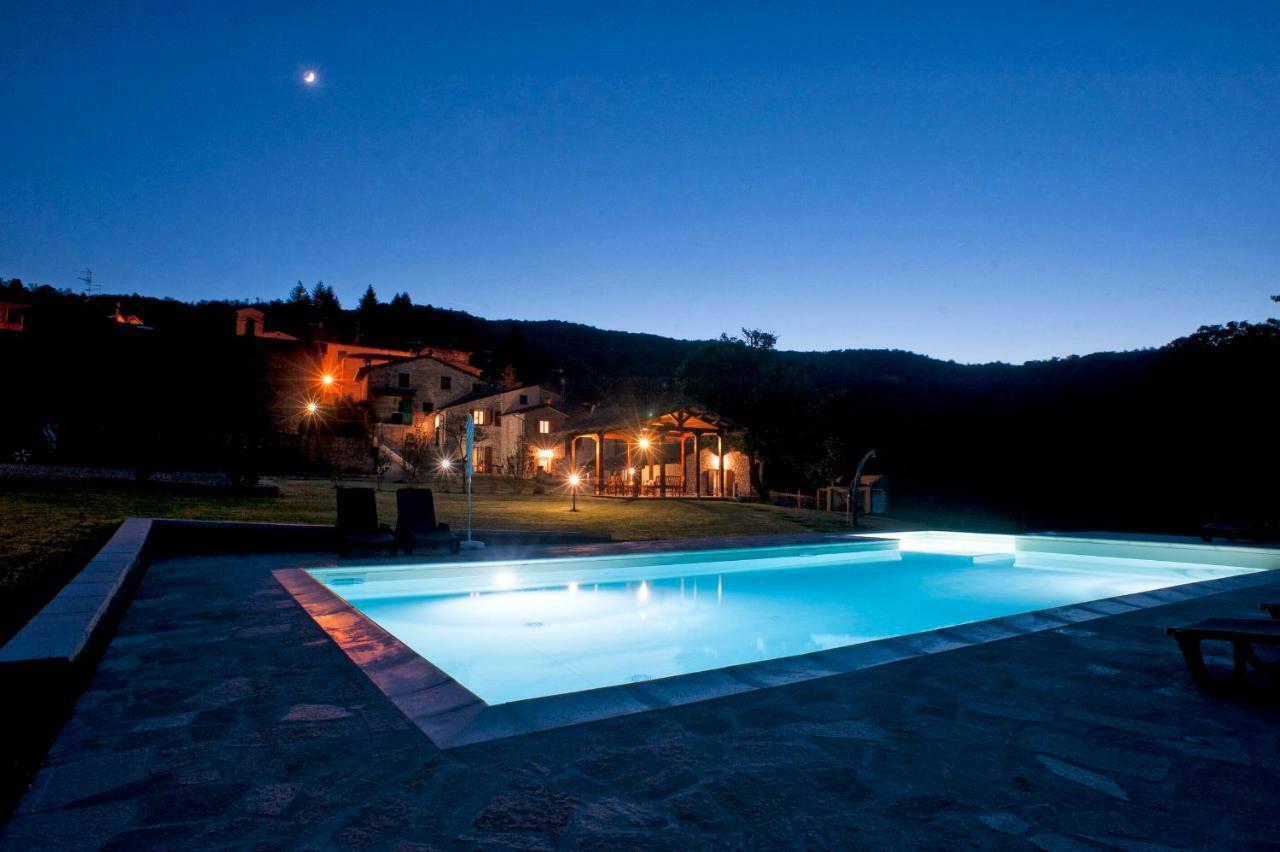 Podere Verdi Colline Poppi Bagian luar foto