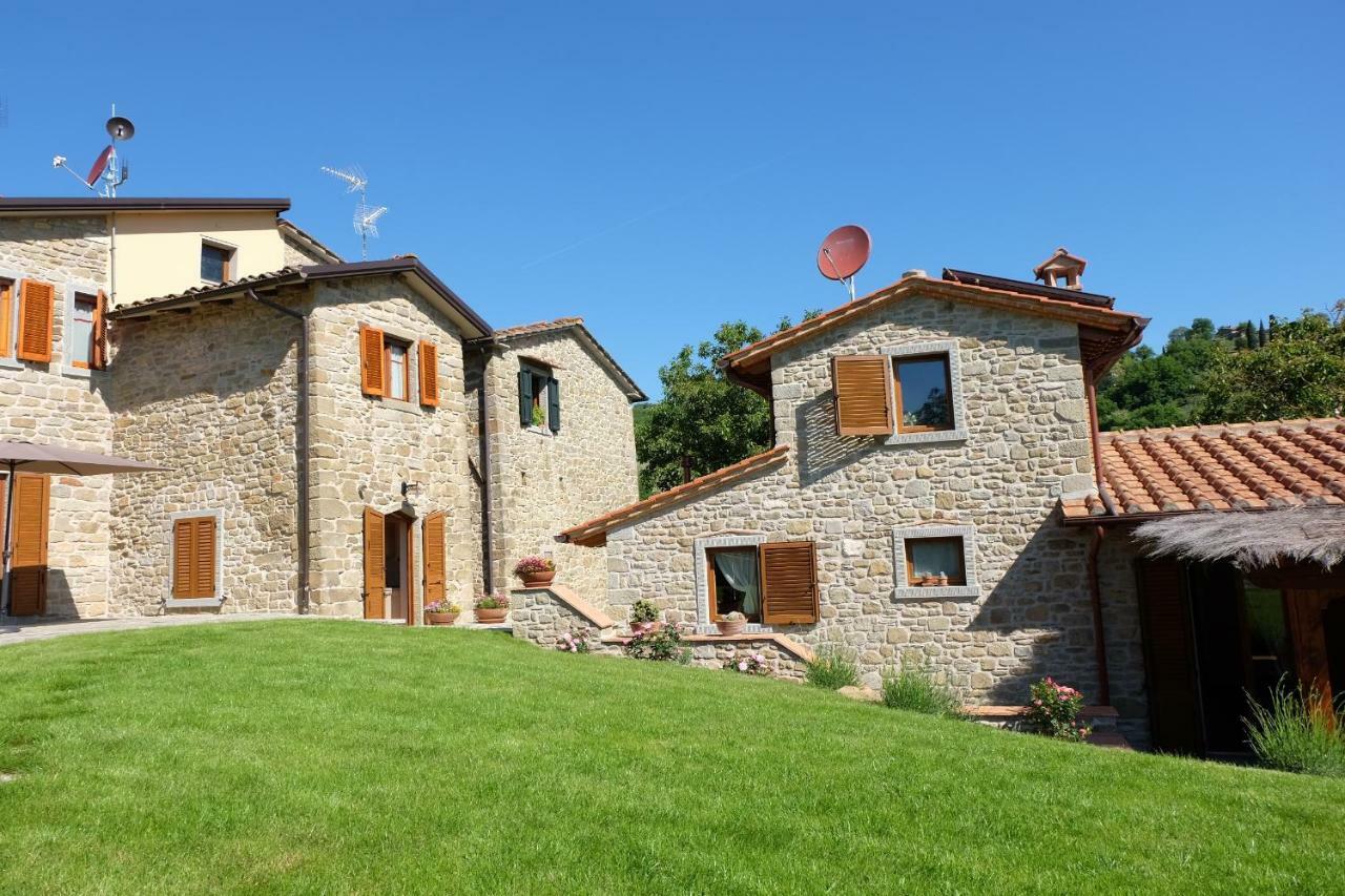 Podere Verdi Colline Poppi Bagian luar foto