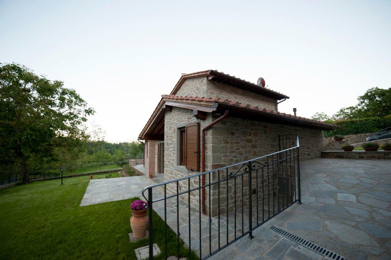 Podere Verdi Colline Poppi Bagian luar foto