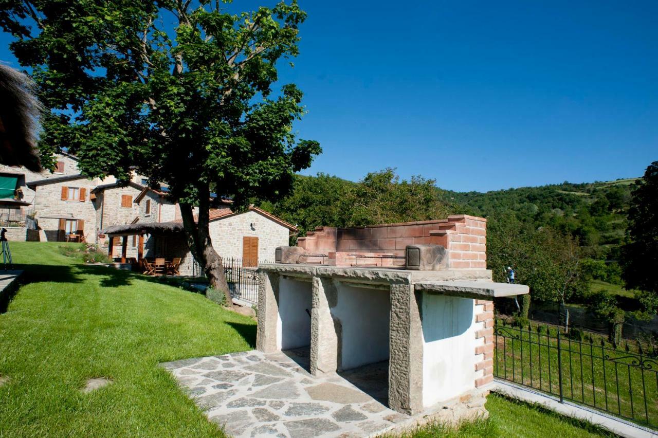 Podere Verdi Colline Poppi Bagian luar foto