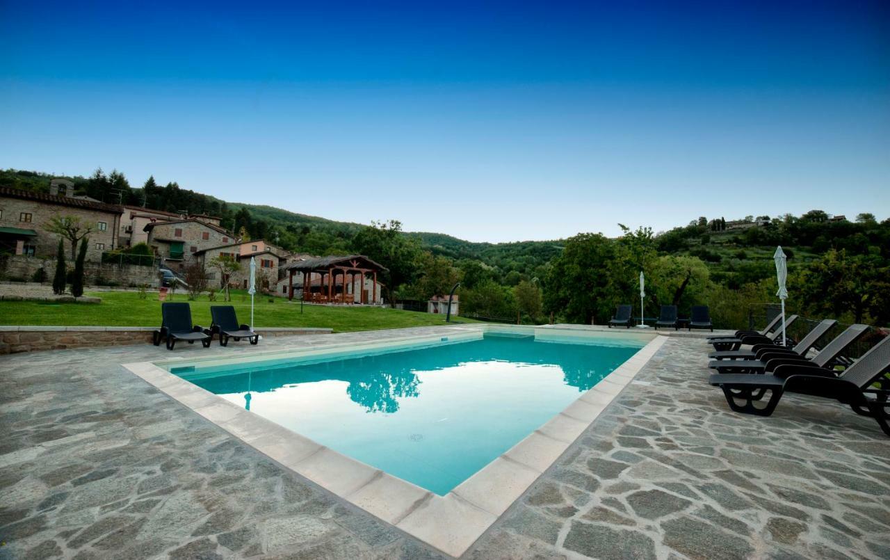 Podere Verdi Colline Poppi Bagian luar foto